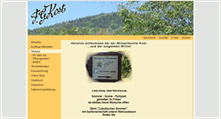 Desktop Screenshot of kostwein.de